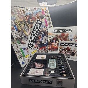 Marvel Monopoly 80 Years Edition Collectible Board Game Hasbro Complete